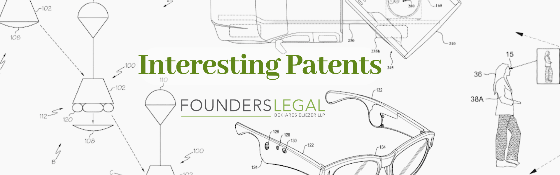 Interesting-Patents-by-Founders-Legal Interesting USPTO Patents