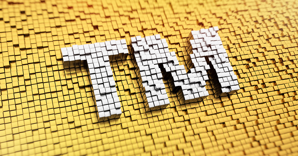 Pixelated trademark