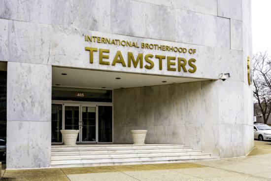 International Brotherhood of Teamsters entrance of its office in Washington, DC.