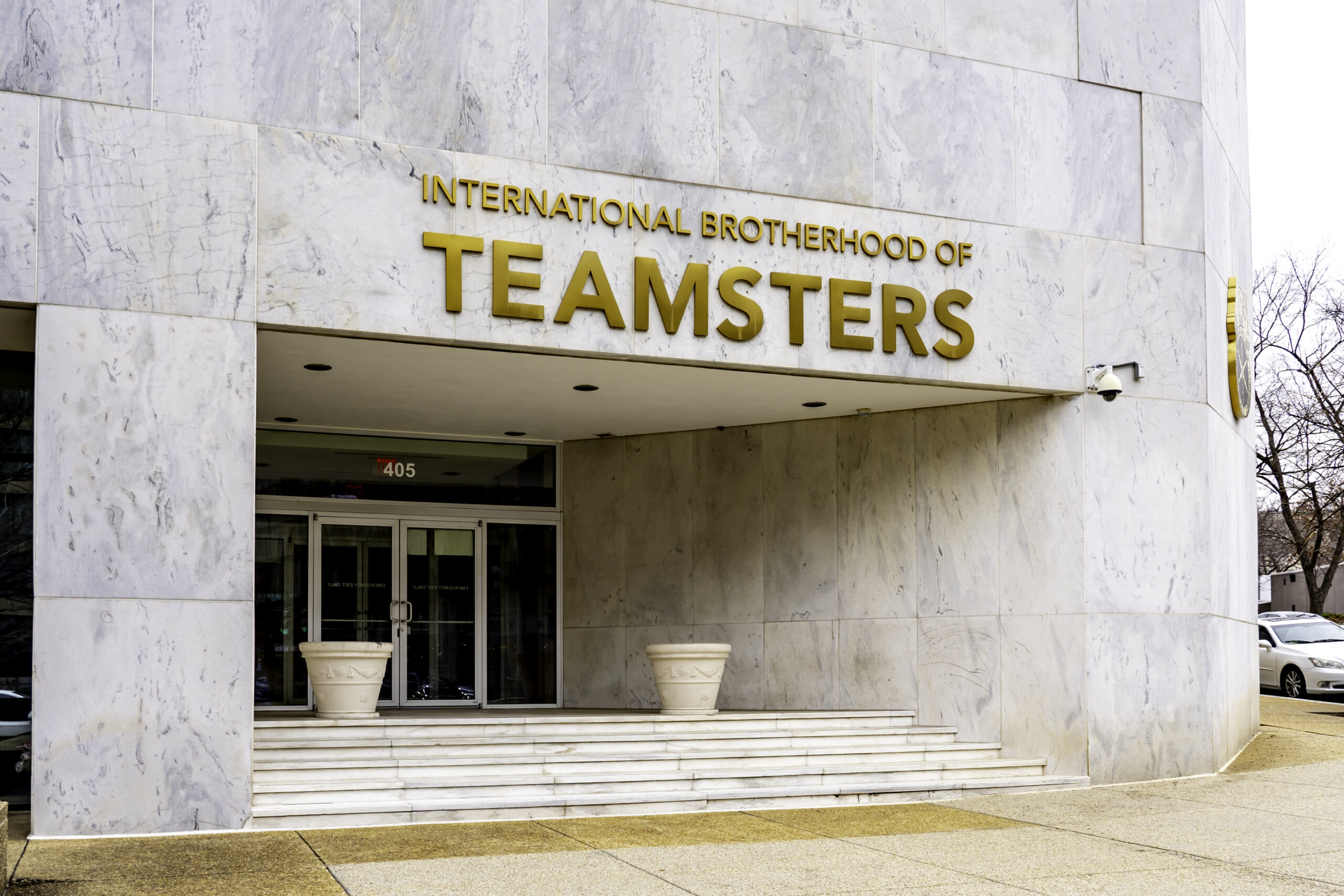 International Brotherhood of Teamsters entrance of its office in Washington, DC.