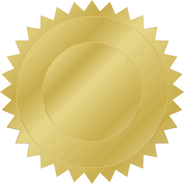gold, medal, plaque