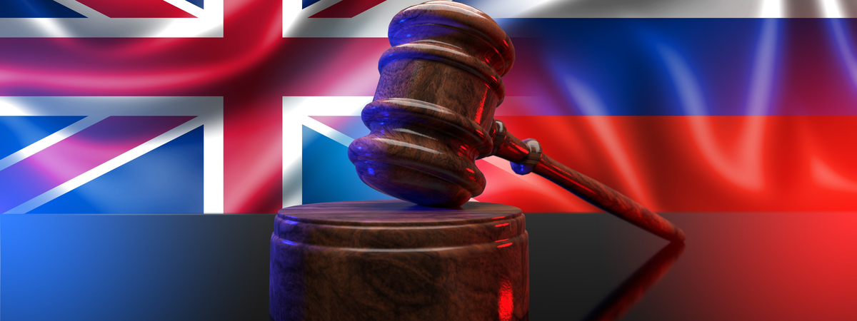 UK sanctions against Russia. UK restrictive measures in response to the crisis in Ukraine. 3d illustration.-shutterstock_2128753376