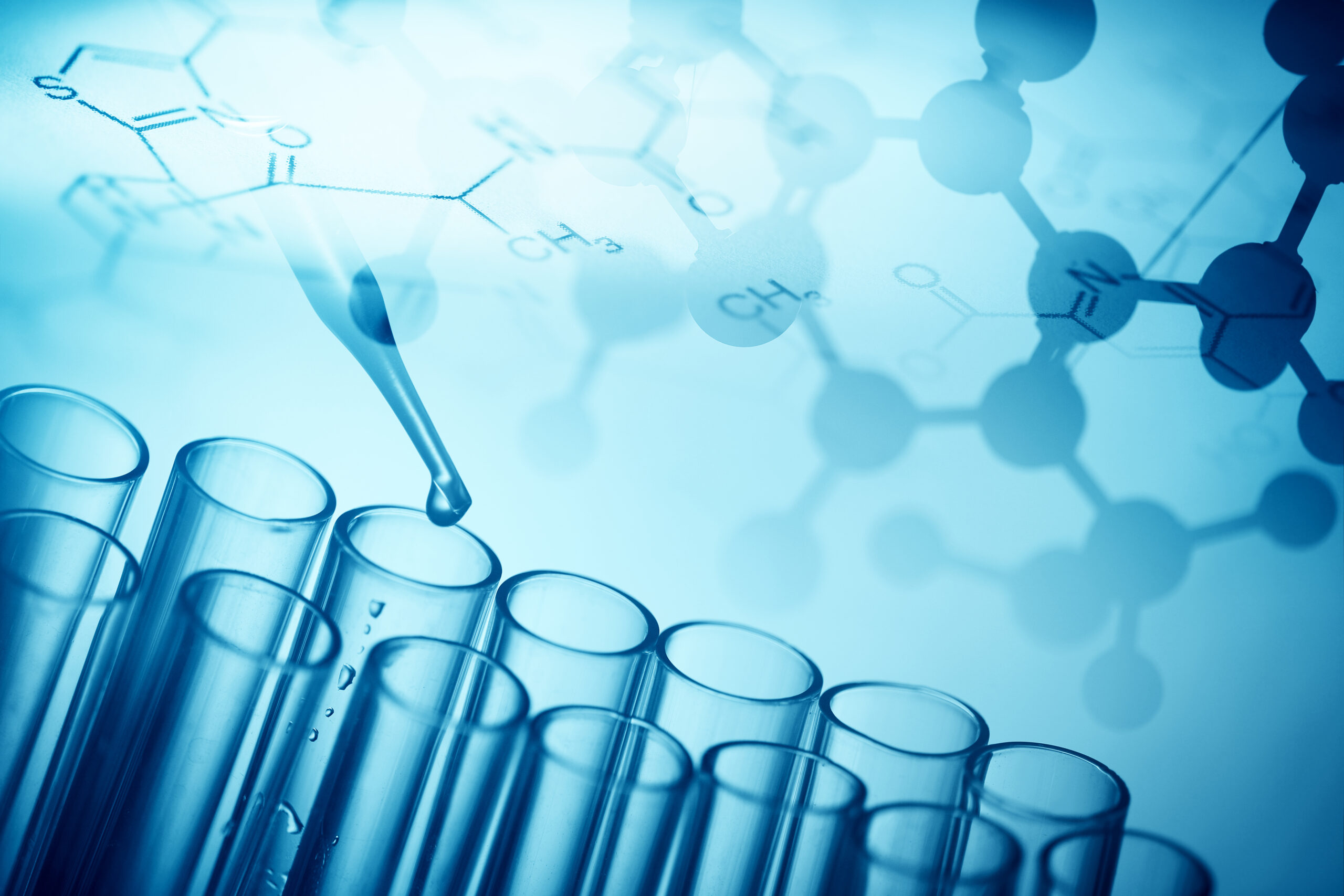 A,Pipette,Dropping,Sample,Into,A,Test,Tube,abstract,Science,Background