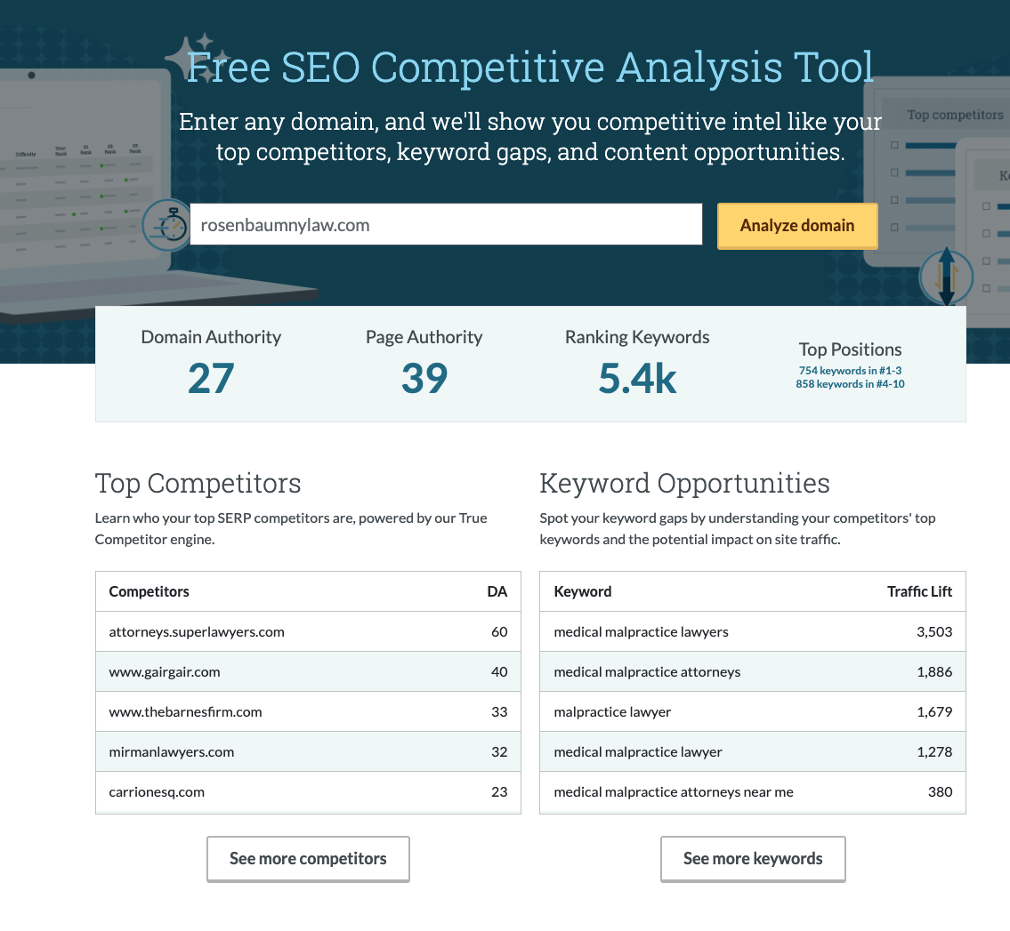 50 Personal Injury Keywords for SEO and PPC 2 word image 65322 2