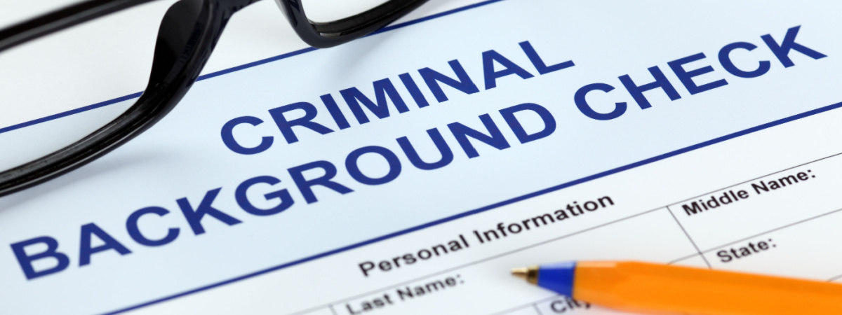 Criminal background check application form Shutterstock_228936508