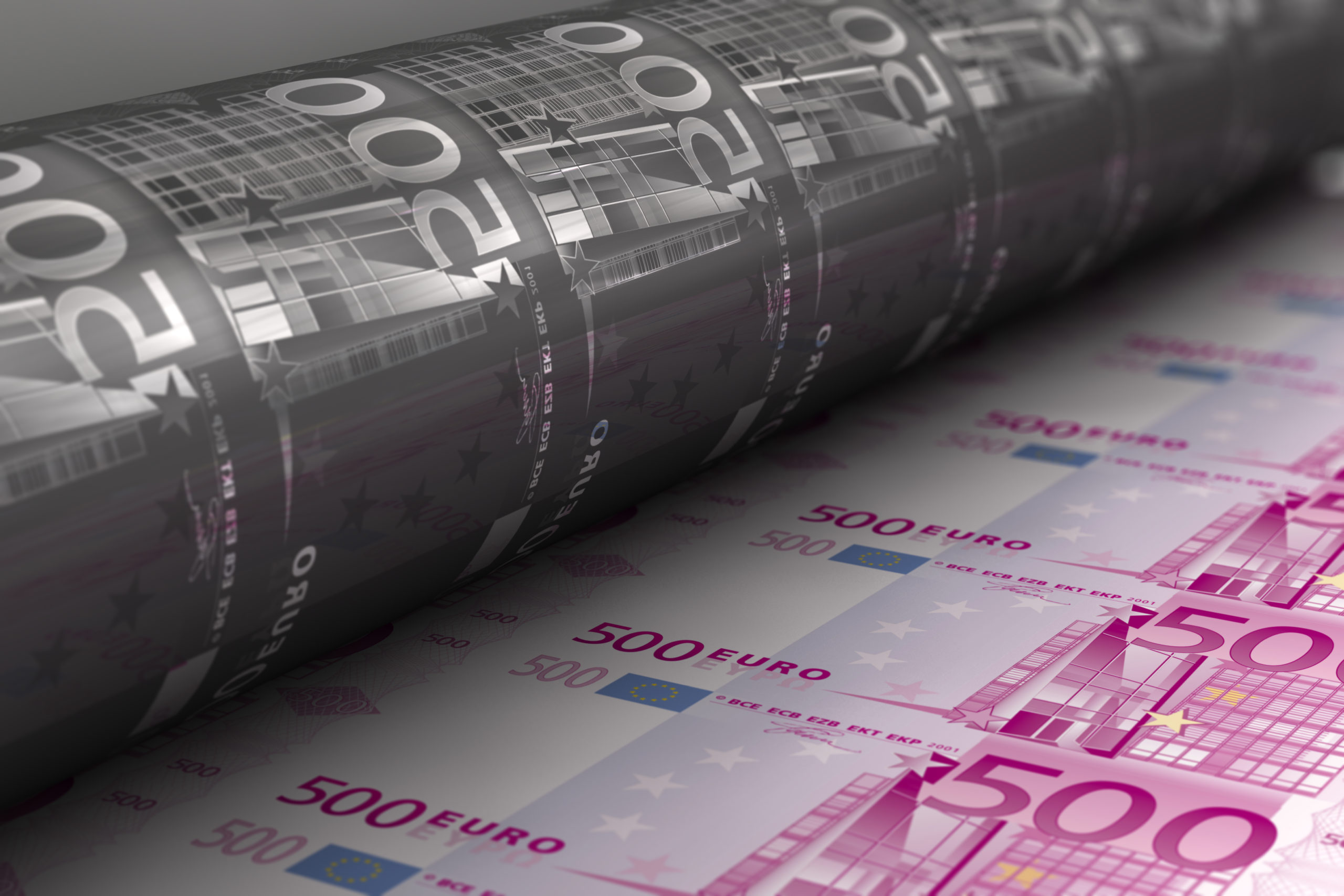 Printing Euro banknotes