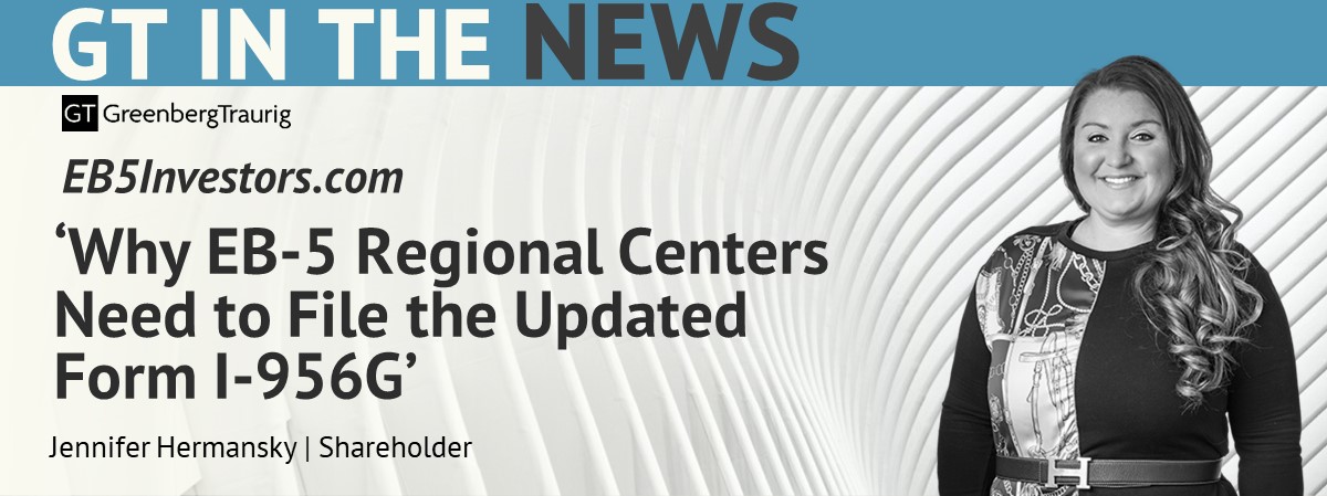 Jen Hermansky quoted eb-5 investors