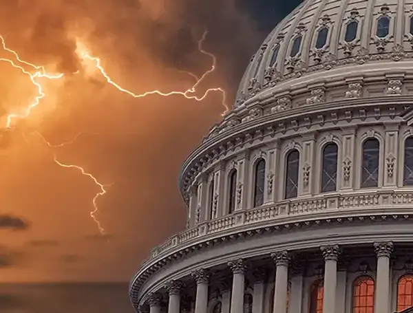Lightning at the Capitol Building