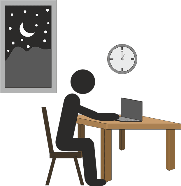 work, overtime, over night