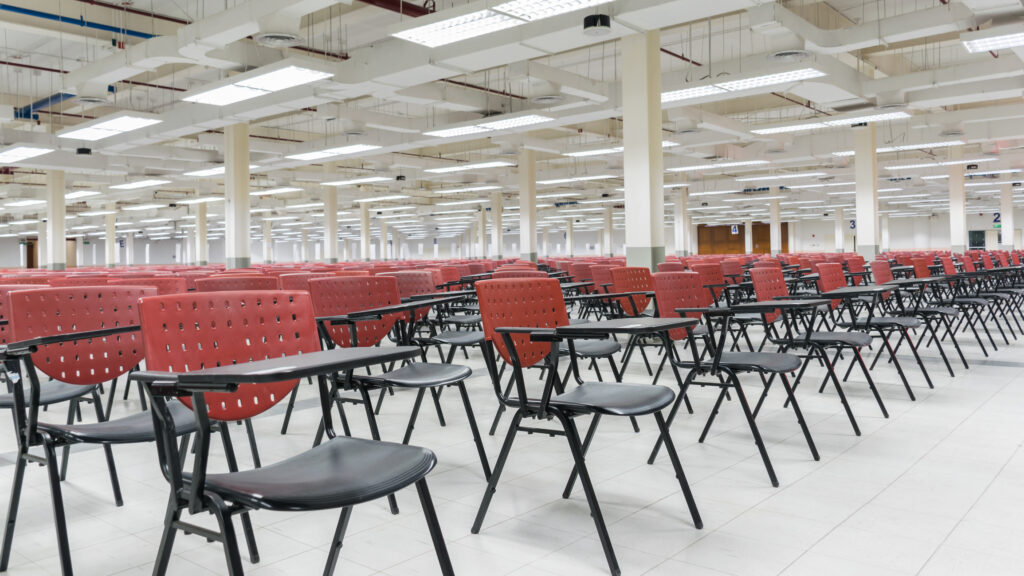 Empty exam room for adults nextgen bar exam