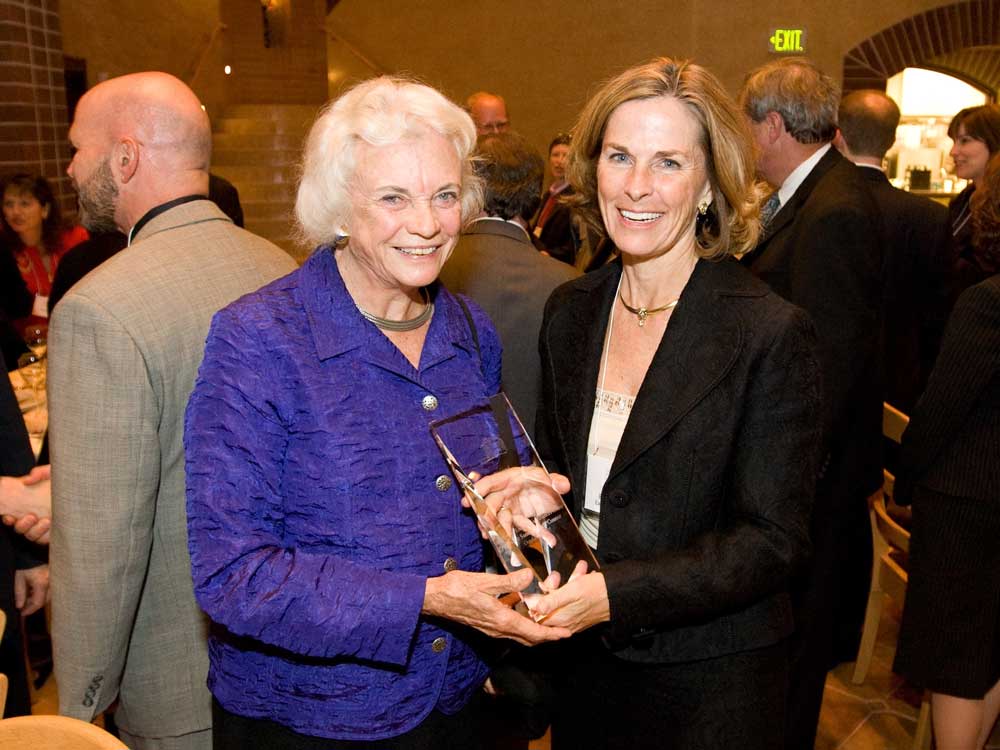 "justice o'connor with rebecca love kourlis"