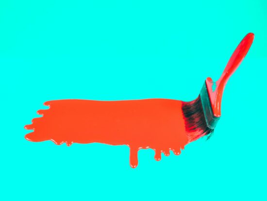 My parent's have owned a home decor and gift store for over 30 years. As a kid, my mom gave me this paint brush with faux paint drips from her store as a decoration for my wall. I recently discovered it and hung it on my wall. It always inspires me to be creative. I thought that I would share this in case you need something on your walls or screens to inspire you.