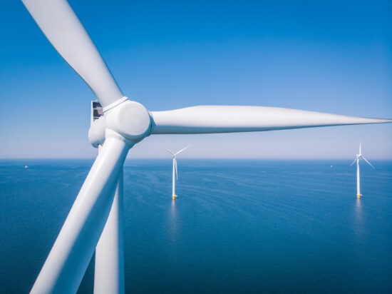 Wind,Turbine,From,Aerial,View,,Drone,View,At,Windpark,Westermeerdijk