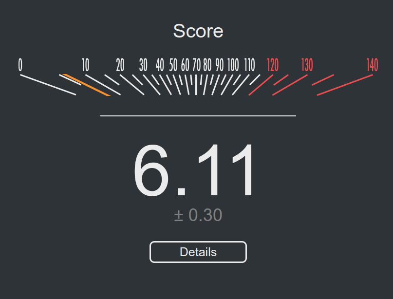 Chromium speedometer 3.0 results