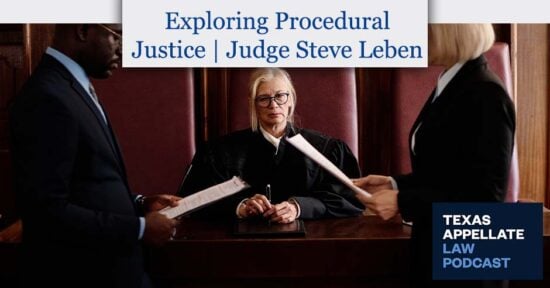 Graphics - Episode Art - TALP 136 Judge Steve Leben - Banner
