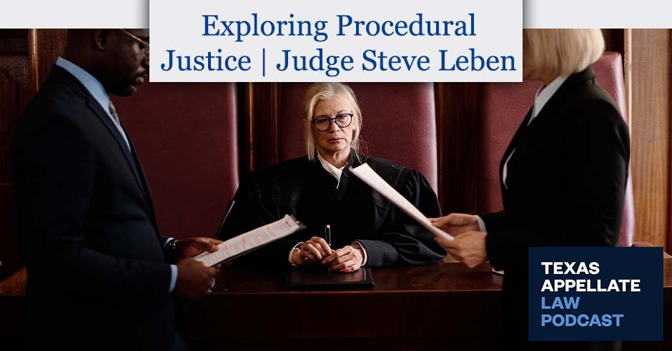 Graphics - Episode Art - TALP 136 Judge Steve Leben - Banner