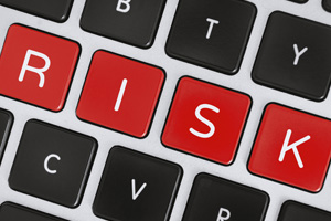 RISK on keyboard
