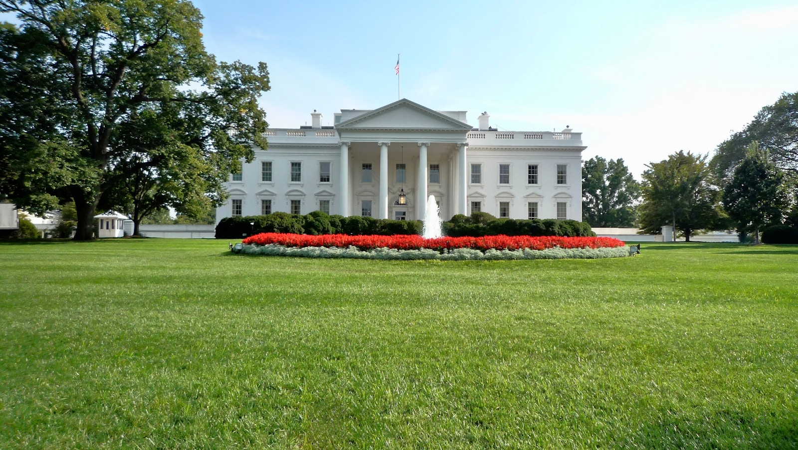 Whitehouse in summer