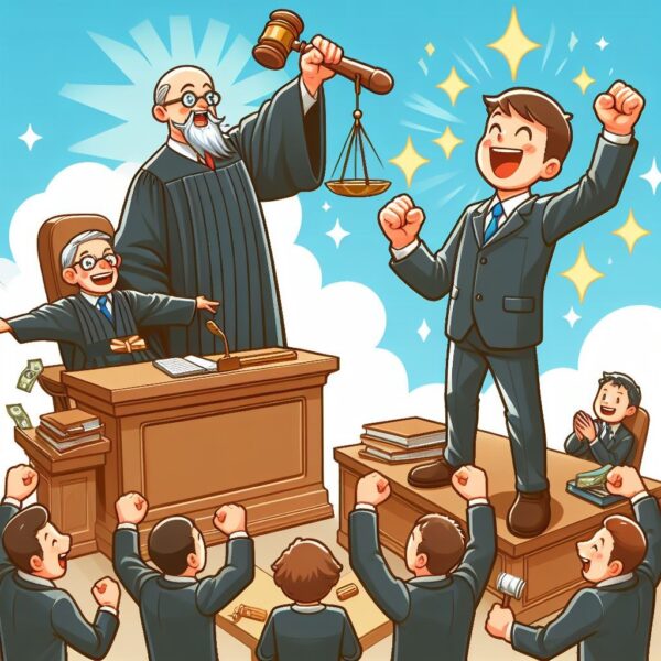 happy lawyer photo