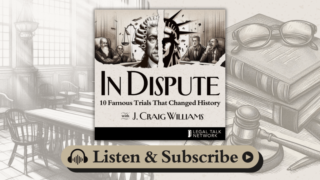 In Dispute podcast artwork