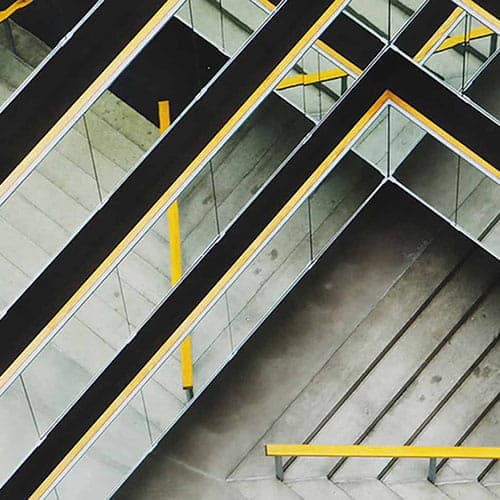 stairs reflection square
