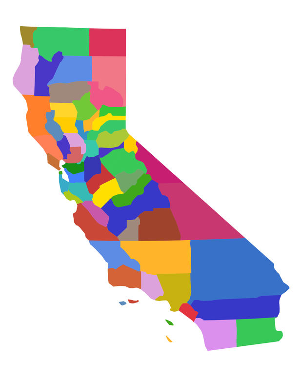 Map of California