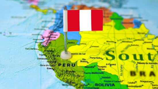 dreamstime_Peru flag map