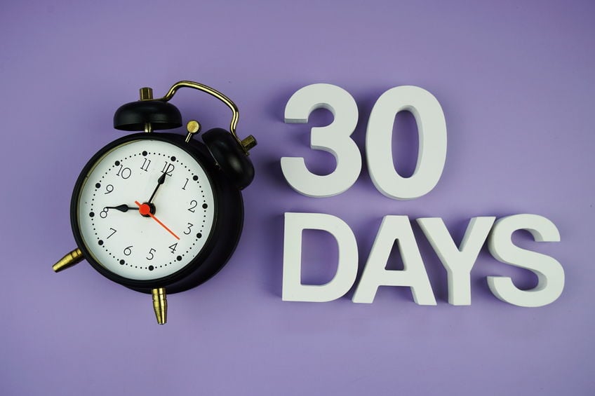 30 days