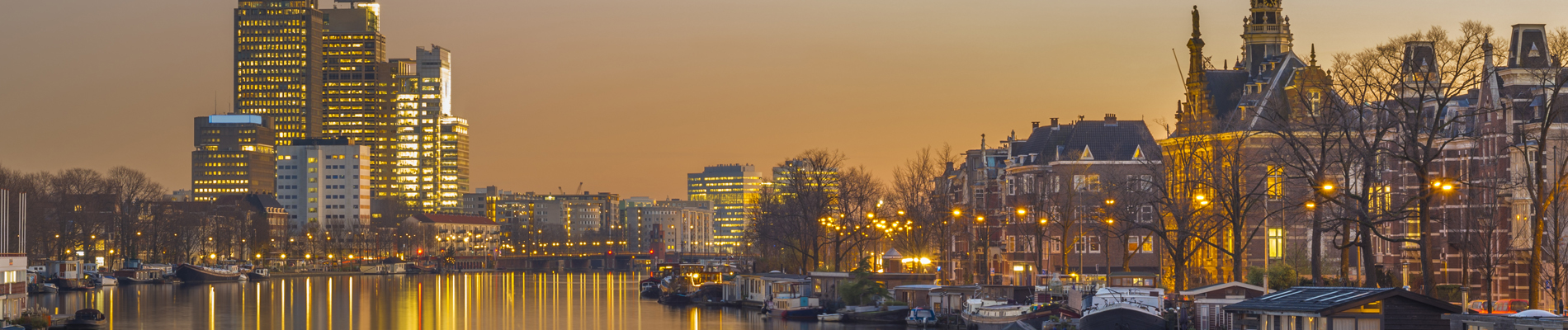 Amsterdam river view