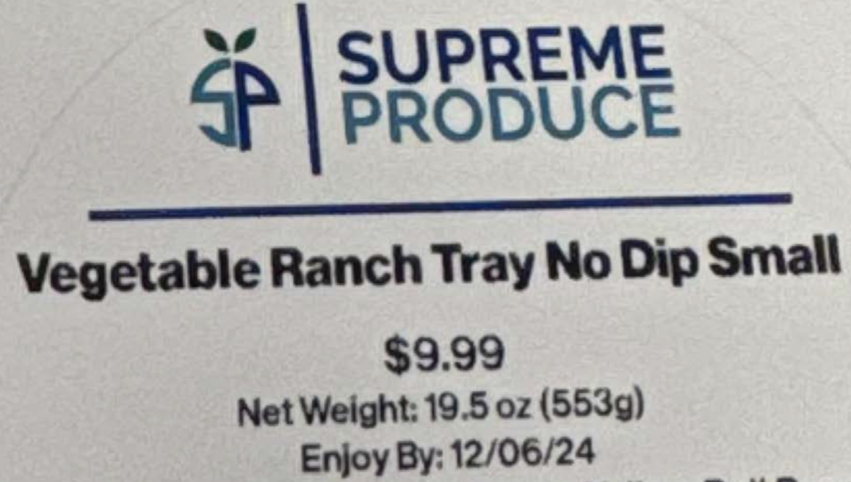 Supreme Produce recall