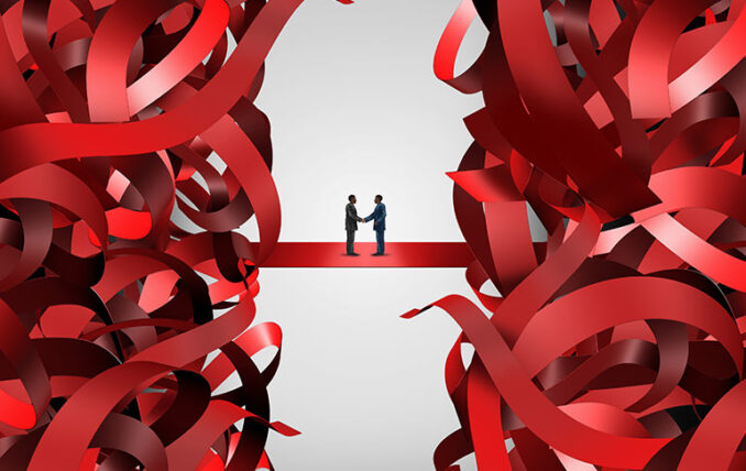 Agreement despite red tape