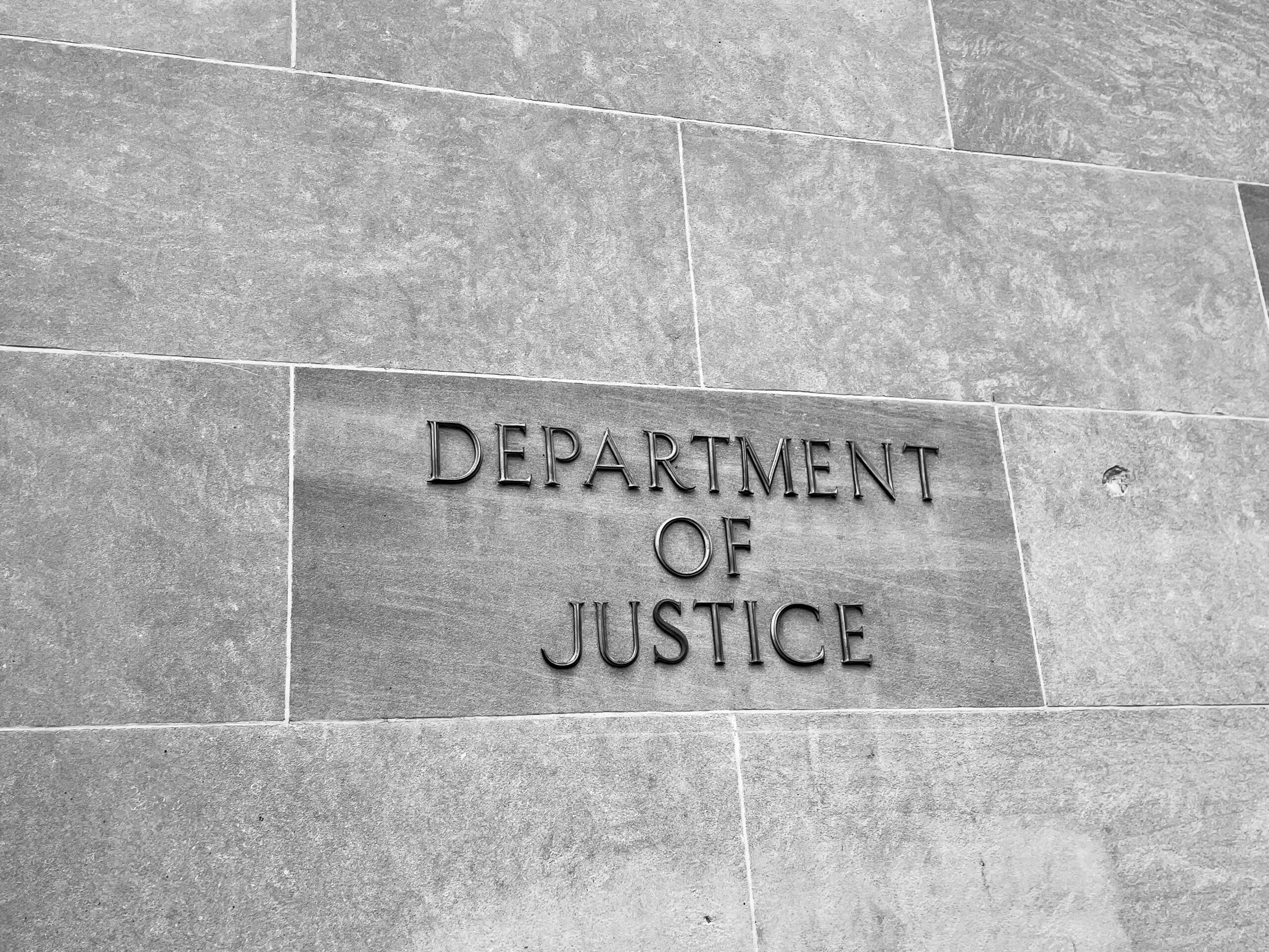 US Department of Justice - Washington DC