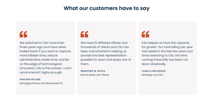 Client testimonials: Best solo attorney website designs Client testimonials: Best solo attorney website designs