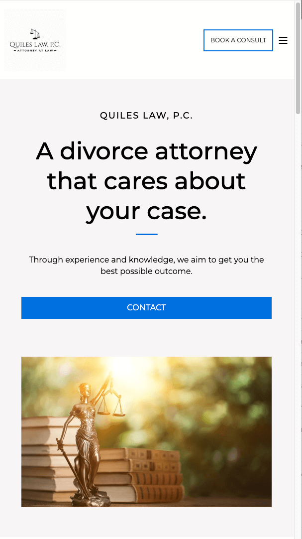 Screenshot 2025-05-20 at 2.20.16 PM Quiles Law, P.C. - best solo attorney website design