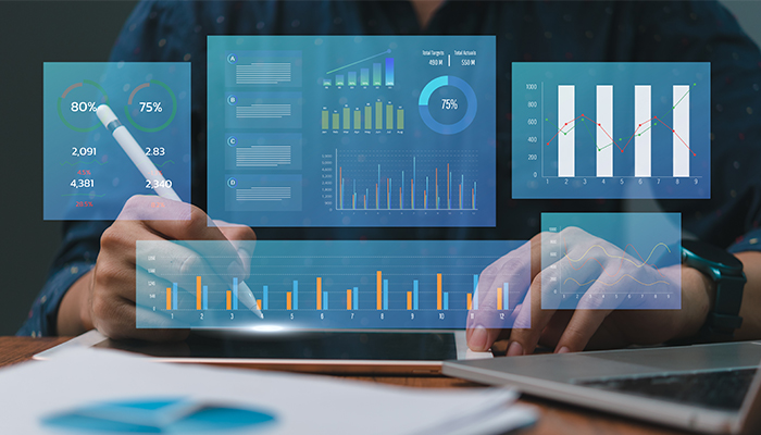Financial data visualization