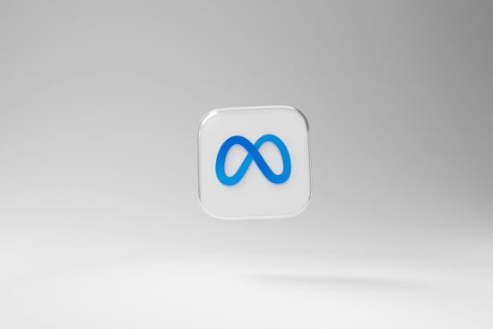 Meta app icon in 3D. More 3D app icons like these are coming soon. You can find my 3D work in the collection called "3D Design".