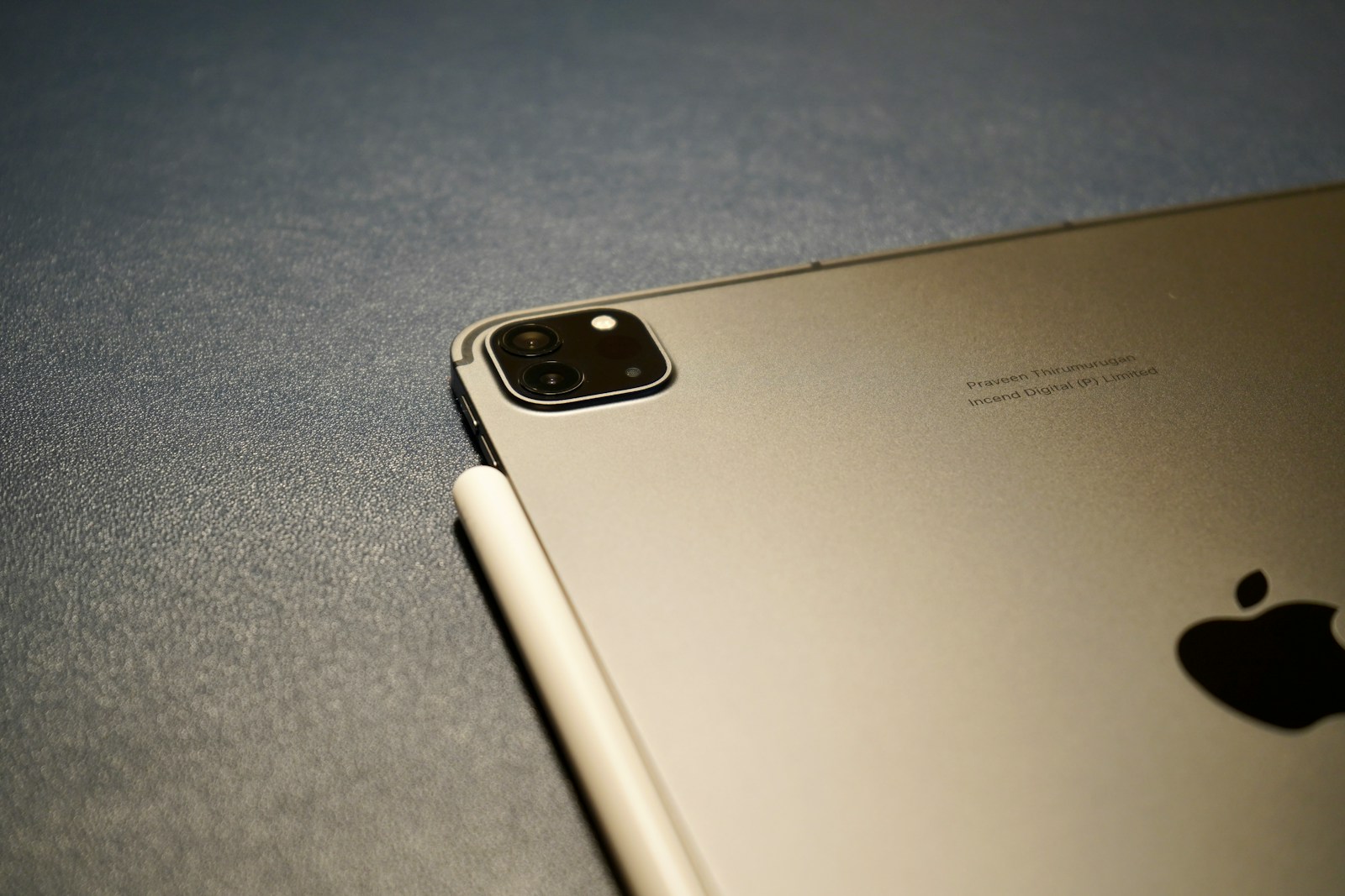 Apple iPad Pro with Apple Pencil with engraving
