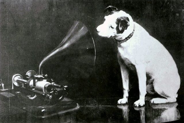 Nipper, painting by Francis Barraud (1898-1899)