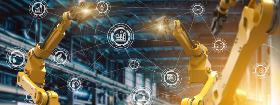 Heavy,Automation,Robot,Arm,Machine,In,Smart,Factory,Industrial,industry,4.0