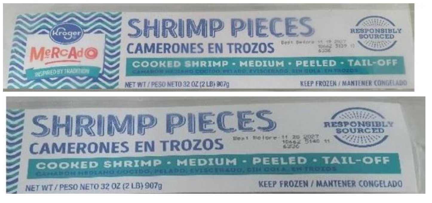 recalled Kroger radioactive shrimp