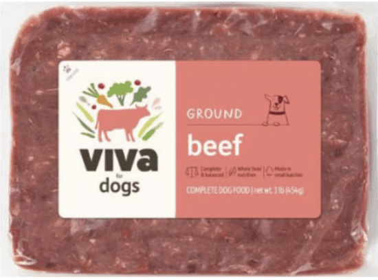 recalled Viva Raw pet food