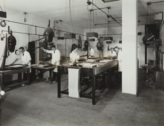 Kodak Australasia Pty Ltd, Enlarging Section, Abbotsford, circa 1940s