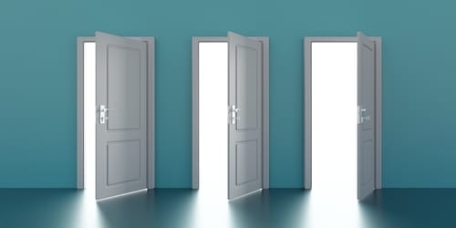 Open doors