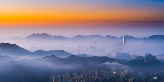 Hong Kong in the springtime