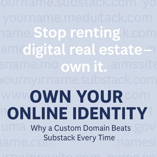 Own Your Online Identity
