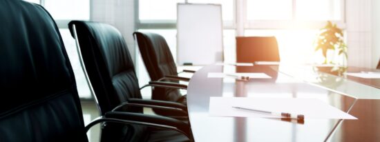 empty conference room