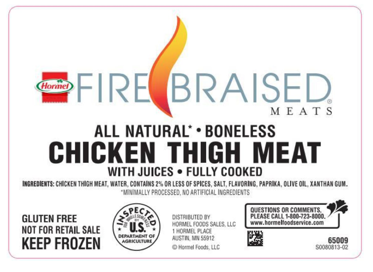 recalled Hormel chicken