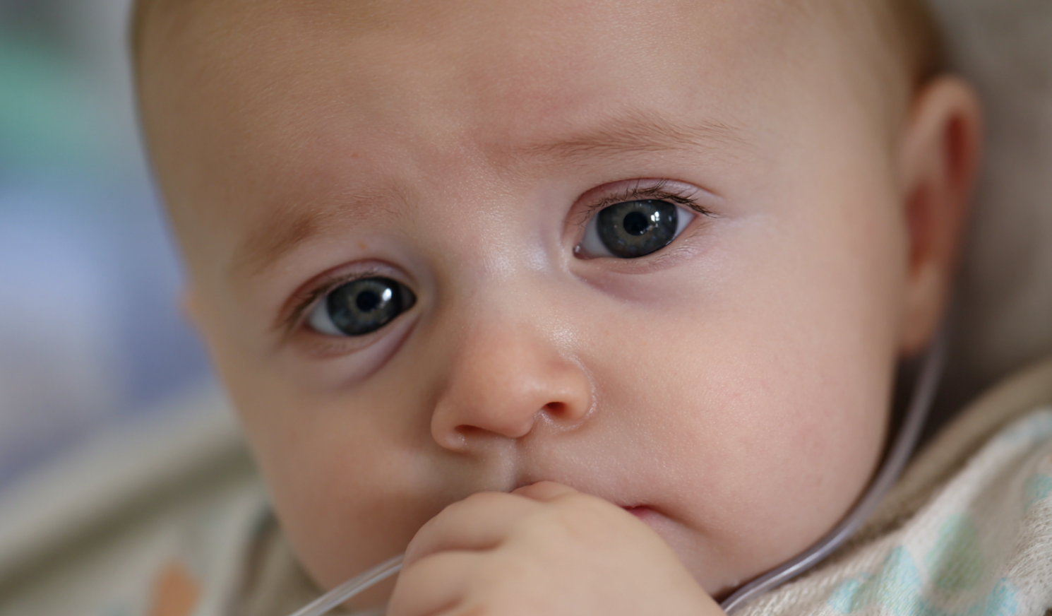 baby closeup of face