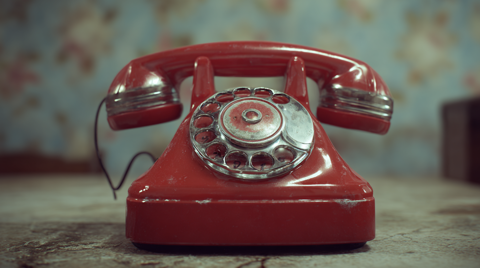 red hotline phone