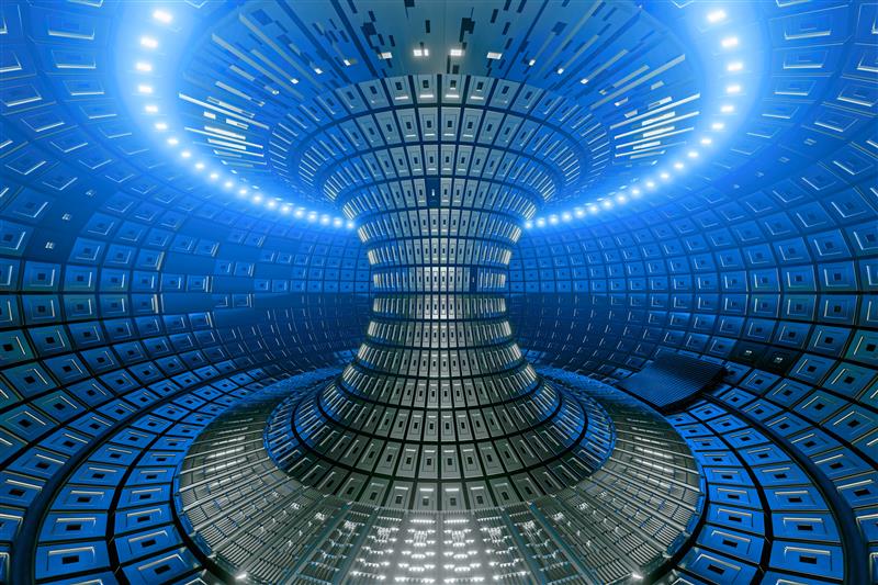 fusion reactor interior